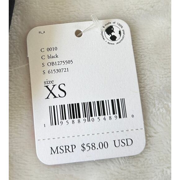 Free People Movement Crop Top Women's Friday Night Lights Black Size XS NWT - Picture 5 of 6